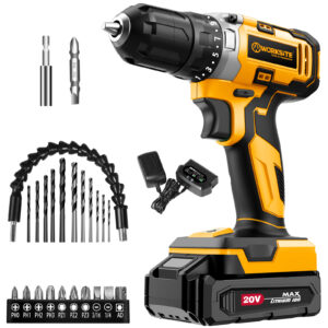 WORKSITE 20V Cordless Drill Screw Driver Wood Mini Hand Lithium-ion Battery Power Tools Factory Cordless Drill