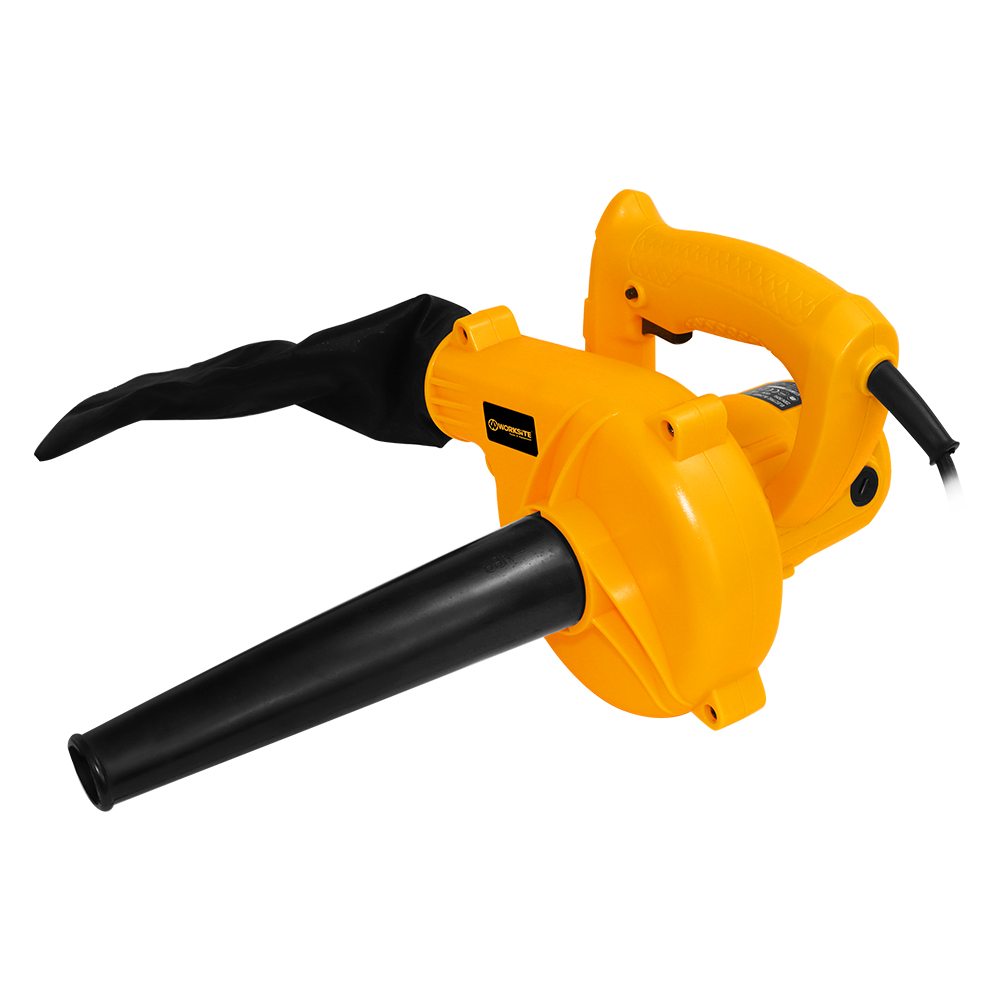 WORKSITE Dust Blower 450W Compact Garden Small Leaf Sweeper Cleaner Portable Handheld Electric Air Blowers