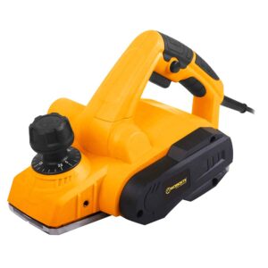 WORKSITE Electric Wood Planer 800W High Speed 17000RMP Portable Handheld Woodworking Hand Planer Tool