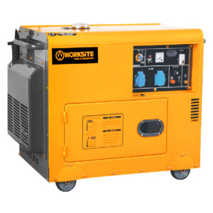 WORKSITE Generators For Sale Power Energy Generator 196cc 5000W 4 Strokes Portable Silent Diesel Generator